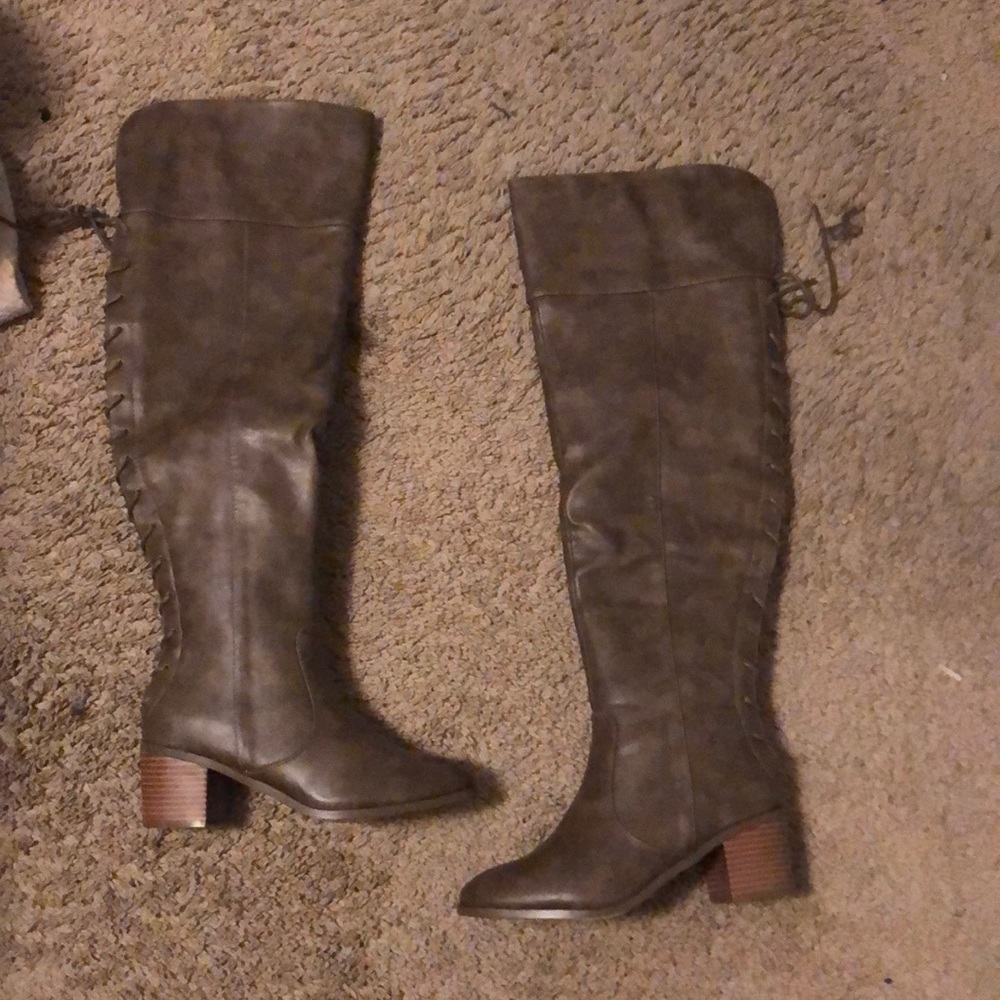 Knee high boots